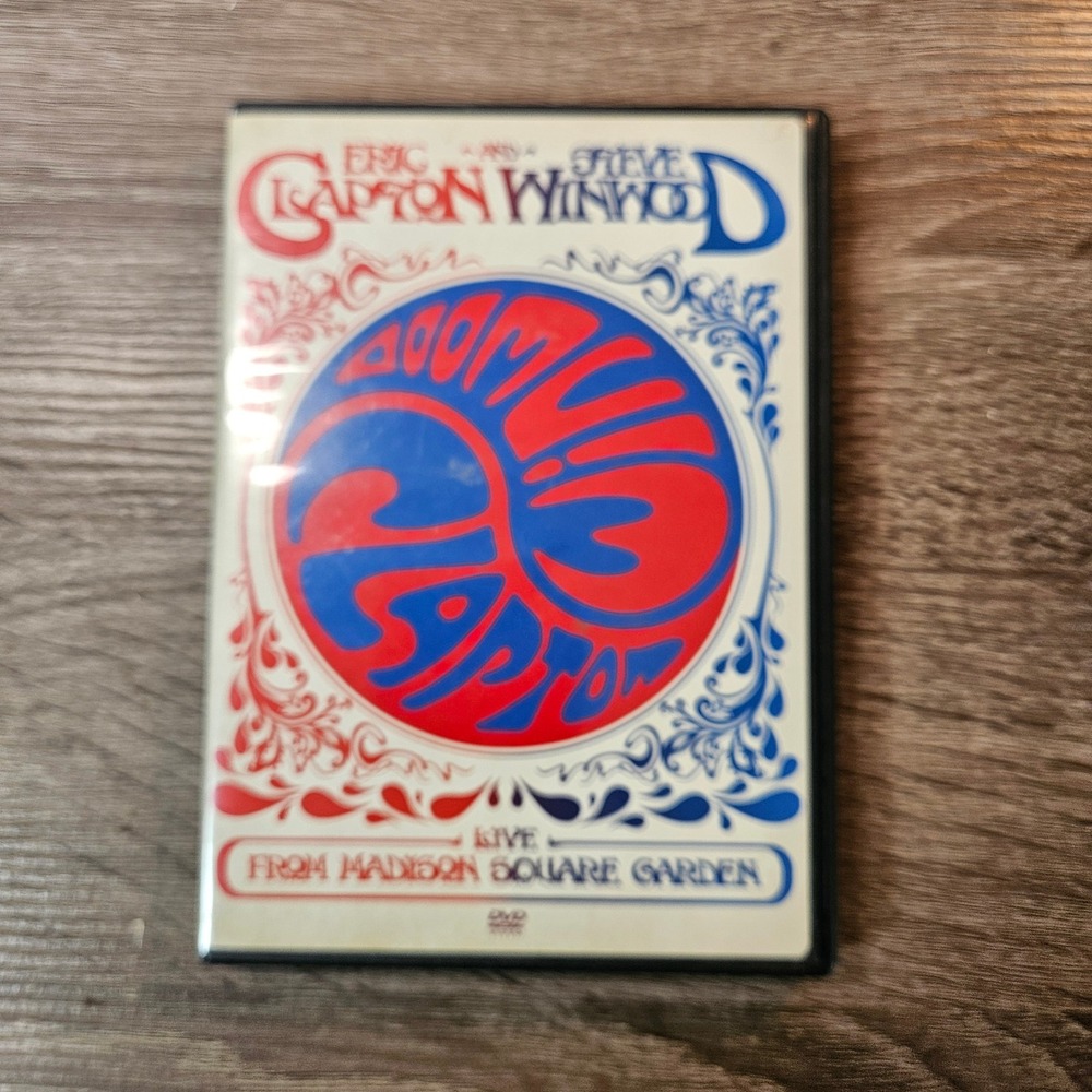Eric Clapton Steve Winwood Live From Madison Square Garden 2-Disc DVD 2009 MSG